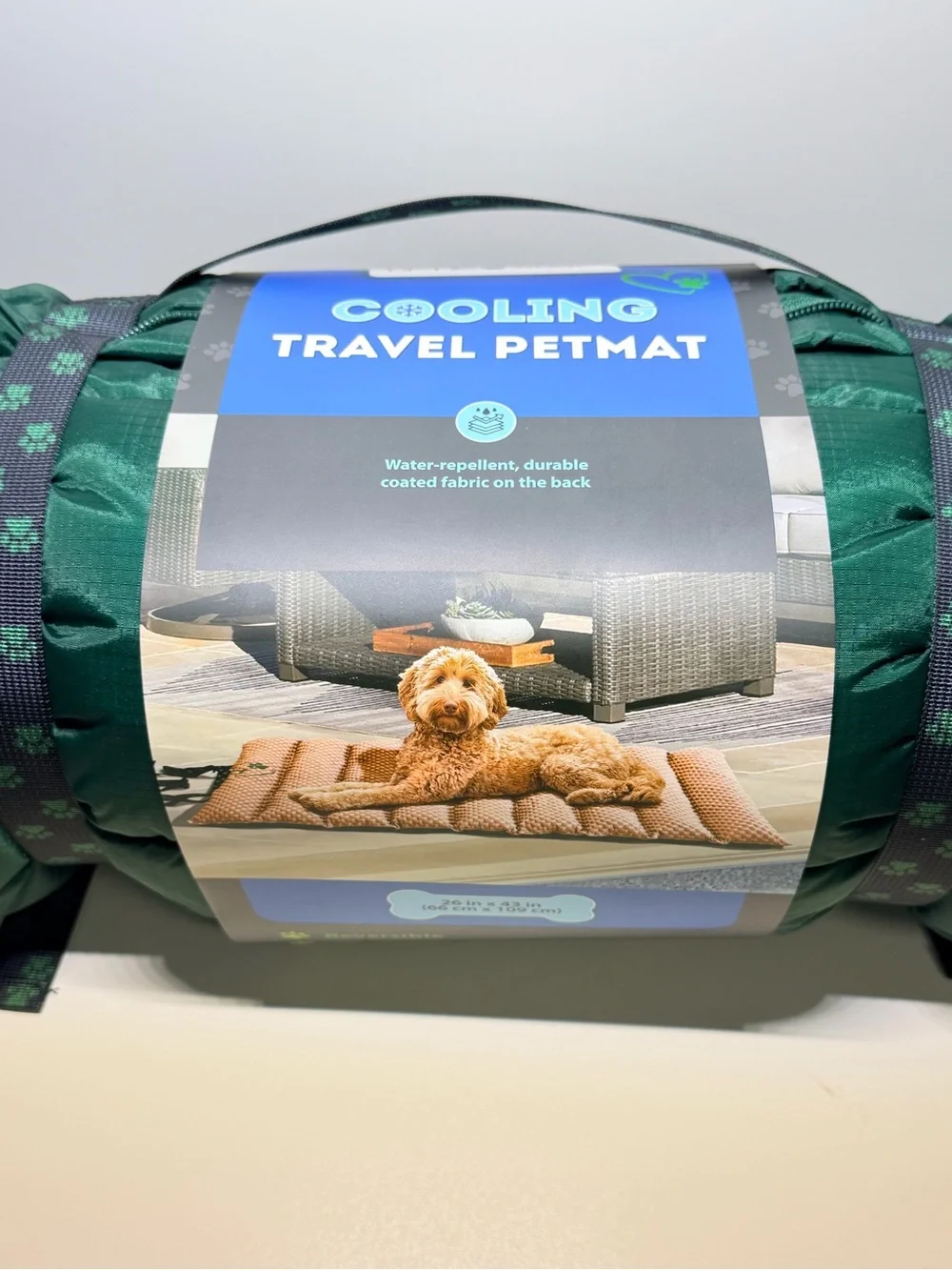 Cooling Travel Pet Mat - Orange